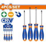 Wadfow Screwdrivers Wadfow 4 Pieces Screwdriver Set - WSS1204