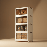 Wadfow Paint Tools & Equipment Wadfow 4-Tier Foldable Storage Cabinet - WFCB2165