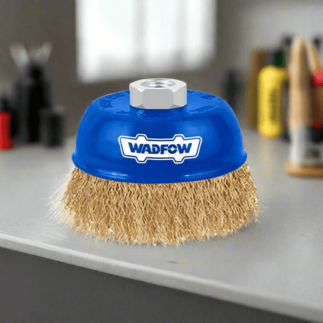 Wadfow Wire Wheels & Brushes Wadfow 4" Wire Cup Brush - WCE1402