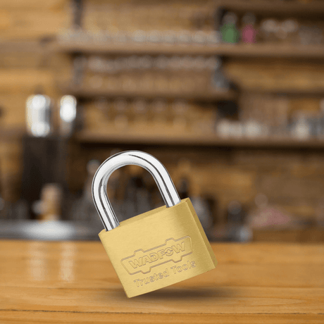 Wadfow Padlocks & Accessories Wadfow 40mm Brass Padlock - WPD1440