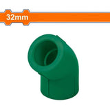Wadfow Plumbing Parts & Fittings Wadfow 45° PPR Elbow 20mm, 25mm & 32mm - WVL3822, WVL3824 & WVL3821
