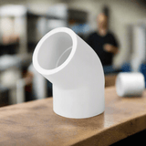 Wadfow Plumbing Parts & Fittings Wadfow 45° PVC Elbow 3/4" & 1" - WVL1824 & WVL1821