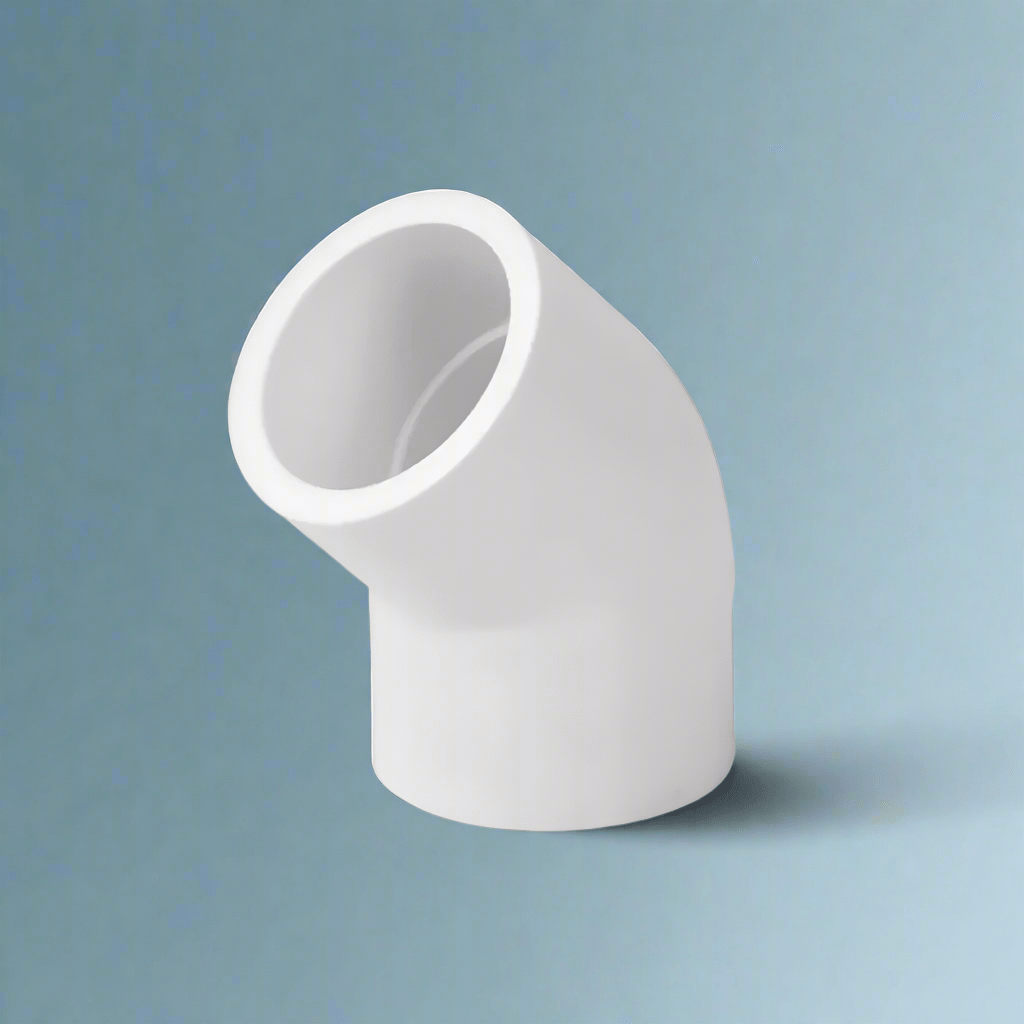 Wadfow Plumbing Parts & Fittings Wadfow 45° PVC Elbow 3/4" & 1" - WVL1824 & WVL1821