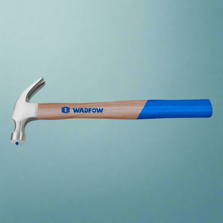 Wadfow Hammers Mallets & Sledges Wadfow 450g Claw Hammer With Hardwood handle - WMB3316