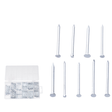 Wadfow Assorted Nail Set Wadfow 490-Piece Assorted Nail Set with Common, Finishing & Concrete Nails - WNAAB01