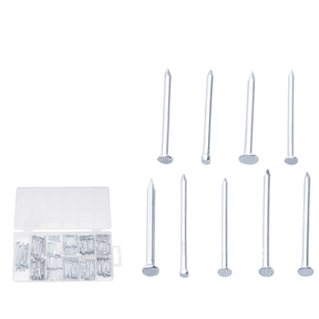 Wadfow Assorted Nail Set Wadfow 490-Piece Assorted Nail Set with Common, Finishing & Concrete Nails - WNAAB01
