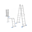 Wadfow Ladder & Access Equipment Wadfow 4x5 Steps Multi-Purpose Aluminium Ladder with 150kg Max Load - WLD7H45