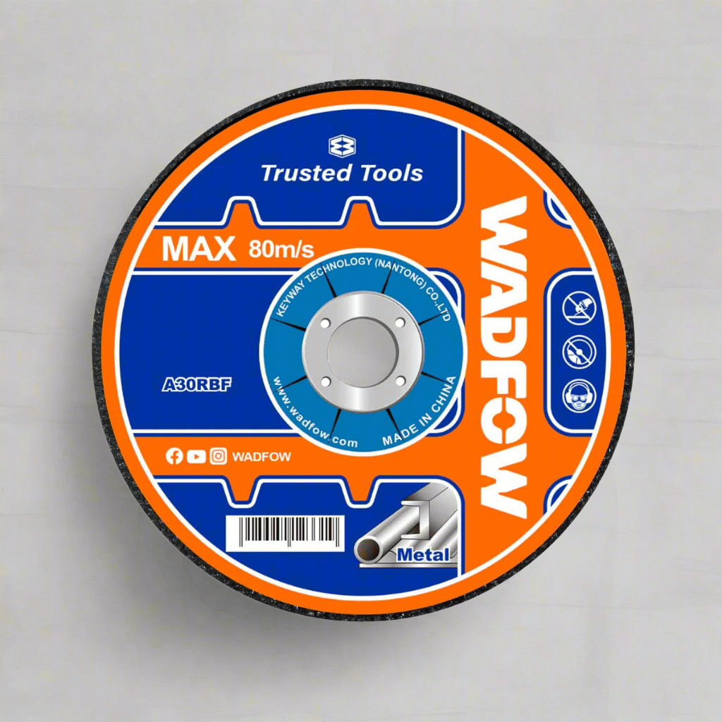 Wadfow Grinding & Cutting Wheels Wadfow 5" Abrasive Metal Grinding Disc - WAC1353