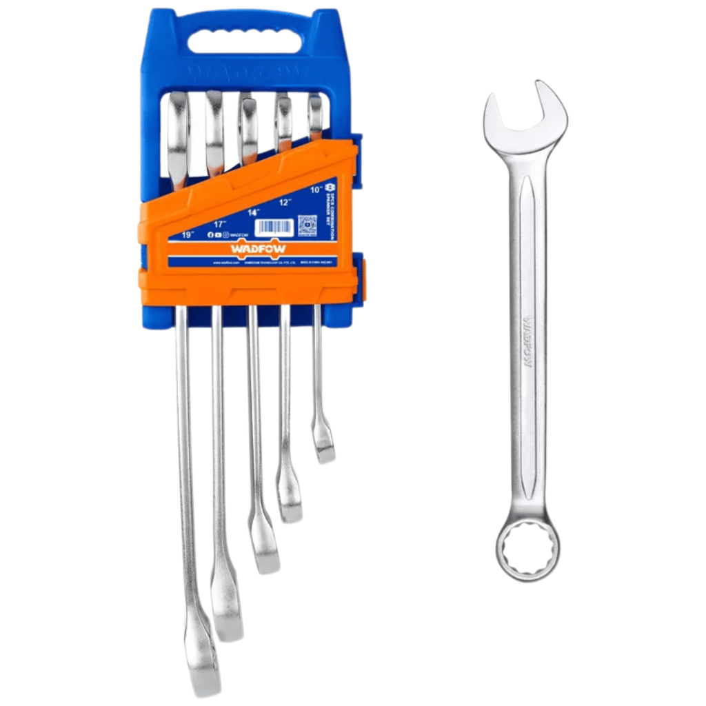 Wadfow Wrenches Wadfow 5-Piece Combination Spanner Set - WSP1215