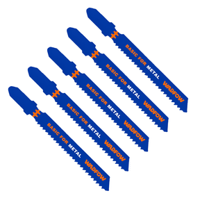 Wadfow Saw Blades Wadfow 5 Pieces Jigsaw Blade for Metal - WJB118A