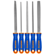 Wadfow Chisels Files Planes & Punches Wadfow 5 Pieces Steel File Set - WSF2405