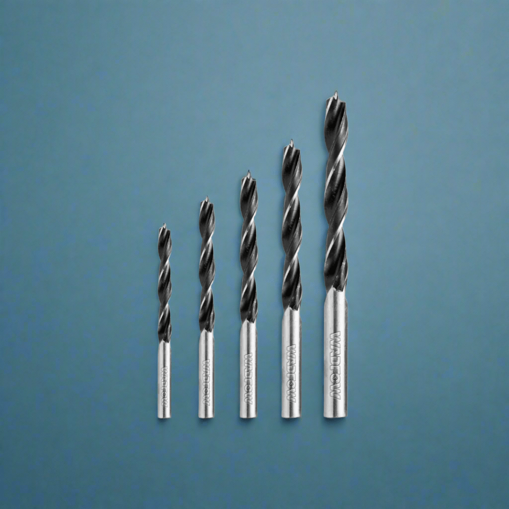 Wadfow Drill Bits Wadfow 5 Pieces Wood Twist Drill Bit - WSJ3K01