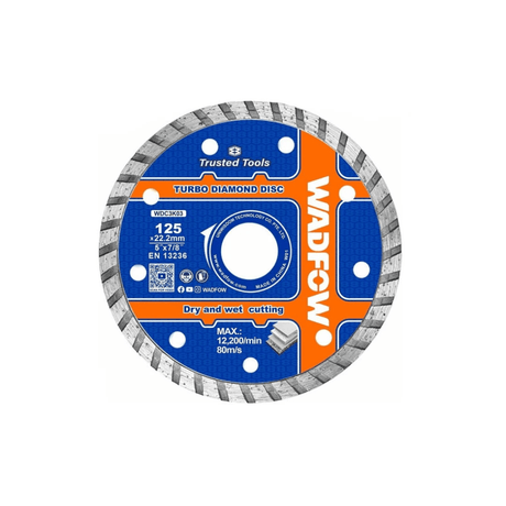 Wadfow Grinding & Cutting Wheels Wadfow 5" Turbo Diamond Disc - WDC3K03