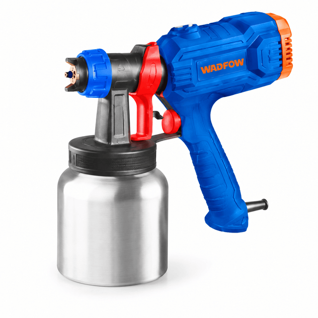 Wadfow Electric Paint Spray Gun Wadfow 500W Electric Spray Gun with 800ml Aluminium Paint Container - WEG1A181