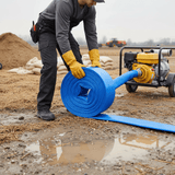 Wadfow Gasoline Water Pump Wadfow 50m PVC Lay Flat Water Hose for Irrigation & Water Pumps - WPFH Series