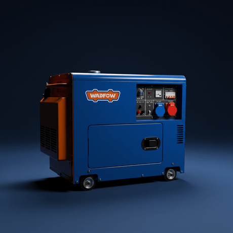 Wadfow Generator Wadfow 6.3 kW Three Phase Silent Diesel Generator - WDG2A50DT