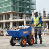 Wadfow Gardening Tool Wadfow 6.5HP 400kg 4x4 Gasoline Mini Dumper Wheelbarrow 4.8kW - WFTP1A400