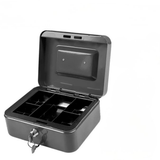 Wadfow Tool Chests & Cabinets Wadfow 6.5L Cash Box with 5 Compartments and Key Lock - WQQX2H05