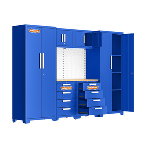 Wadfow Lifting & Workshop Equipment Wadfow 6-Piece Heavy-Duty Modular Garage Cabinet System - WCS3A06