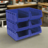 Wadfow Tool Boxes Bags & Belts Wadfow 6 Pieces Modular Storage Bin Set - WTB8336