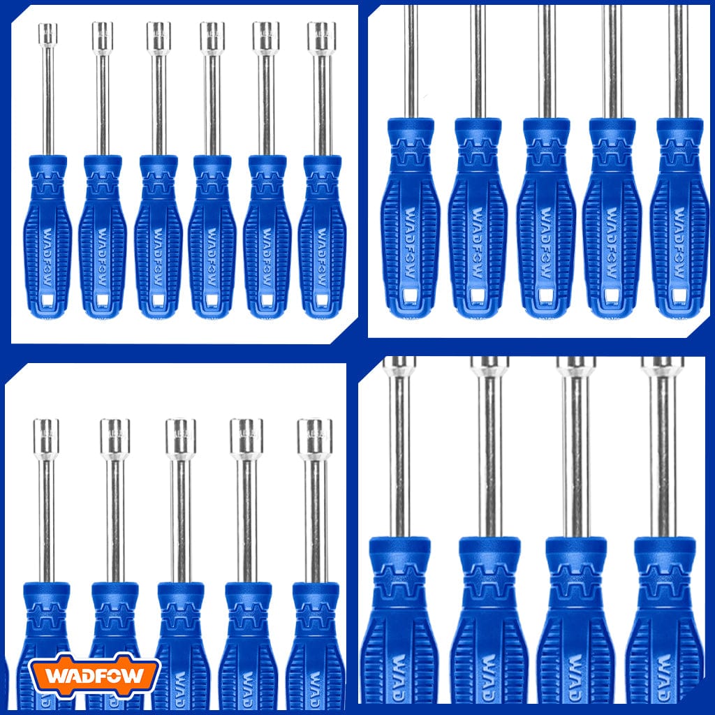 Wadfow Screwdrivers Wadfow 6 Pieces Nut Screwdriver Set - WSS24T6