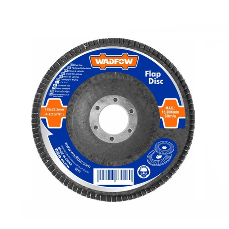 Wadfow Grinding & Cutting Wheels Wadfow 60 Pieces Aluoxide Flap Disc - WYL1355