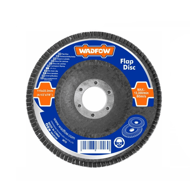 Wadfow Grinding & Cutting Wheels Wadfow 60 Pieces Aluoxide Flap Disc - WYL1355