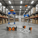 Wadfow Lifting & Workshop Equipment Wadfow 60kg Compact Foldable Hand Truck with Elastic Bungee Cord - WWB9A06