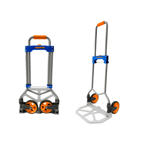 Wadfow Lifting & Workshop Equipment Wadfow 60kg Compact Foldable Hand Truck with Elastic Bungee Cord - WWB9A06