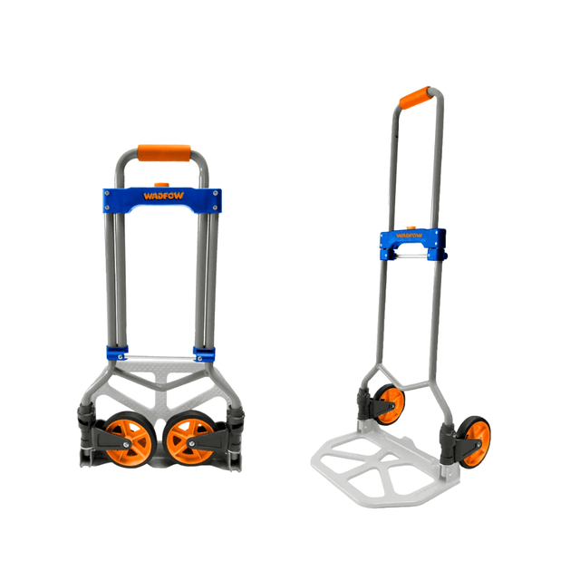 Wadfow Lifting & Workshop Equipment Wadfow 60kg Compact Foldable Hand Truck with Elastic Bungee Cord - WWB9A06