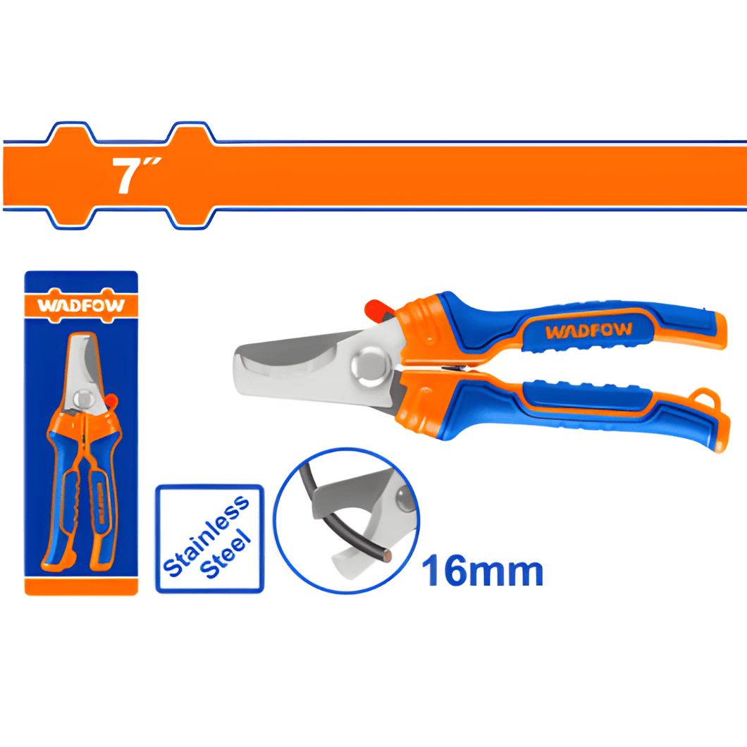 Wadfow Hand Saws & Cutting Tools Wadfow 7" Heavy Duty Cable Cutter - WSX8604