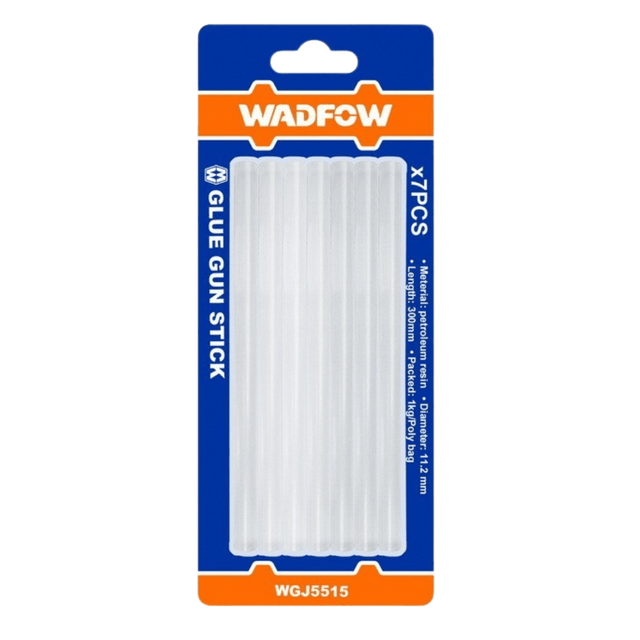 Wadfow Adhesive & Glue Wadfow 7 pieces Glue Gun Sticks 11mm x 15cm - WGJ5515