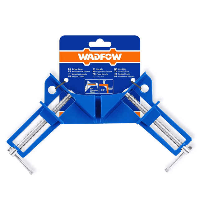 Wadfow Vices & Clamps Wadfow 75mm Corner Clamp - WACC453