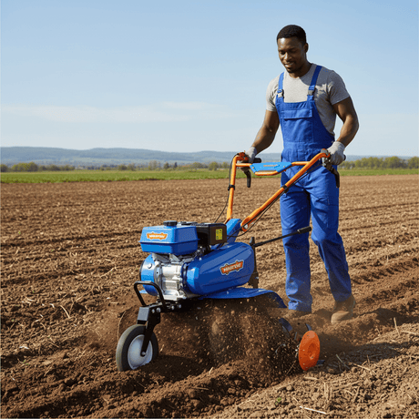 Wadfow Tiller & Cultivator Wadfow 7HP Gasoline Tiller 212cc with Adjustable 540-880mm Width - WTL2A75