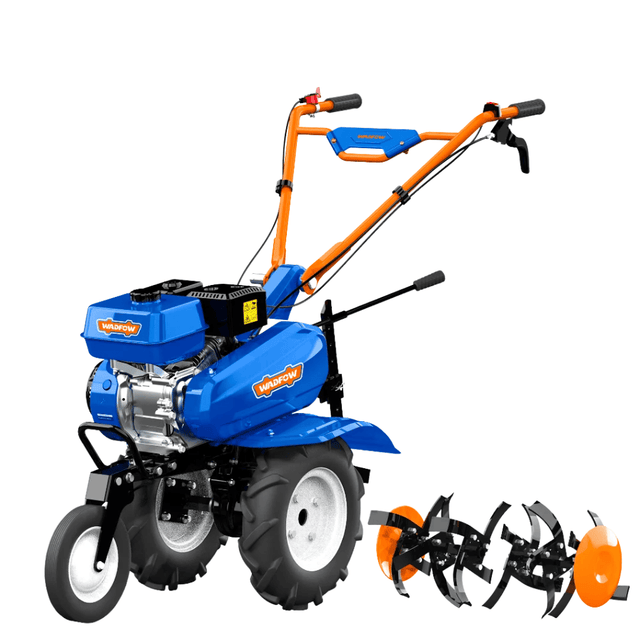 Wadfow Tiller & Cultivator Wadfow 7HP Gasoline Tiller 212cc with Adjustable 540-880mm Width - WTL2A75