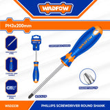 Wadfow Screwdrivers Wadfow 8.0x200mm Philips Screwdriver - WSD2238