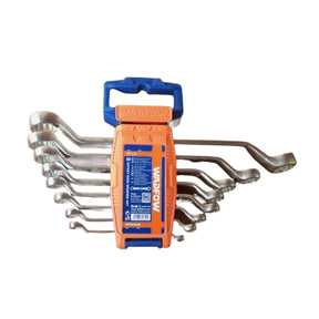 Wadfow Wrenches Wadfow 8 Pieces Offset Ring Spanner Set  - WFR3208