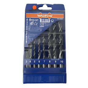 Wadfow Drill Bits Wadfow 8 Pieces Wood Drill Bits Set - WSJ6B08