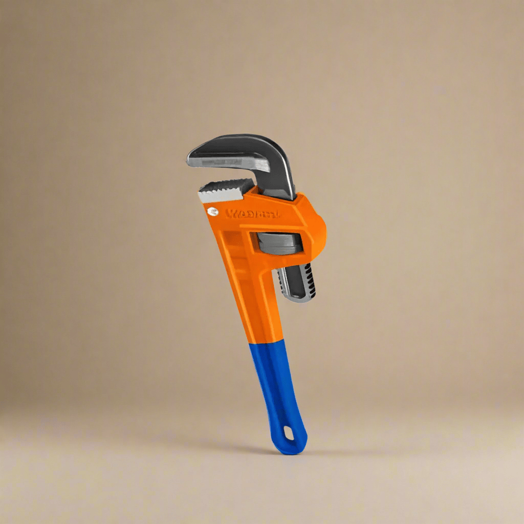 Wadfow Wrenches Wadfow 8" Pipe Wrench With CR-V Jaw - WPW8108