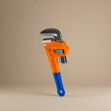 Wadfow Wrenches Wadfow 8" Pipe Wrench With CR-V Jaw - WPW8108