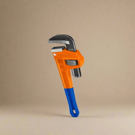 Wadfow Wrenches Wadfow 8" Pipe Wrench With CR-V Jaw - WPW8108