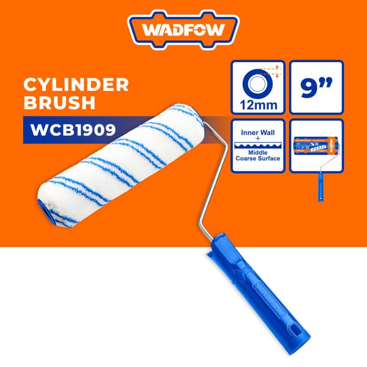 Wadfow Paint Tools & Equipment Wadfow 9" Cylinder Brush - WCB1909