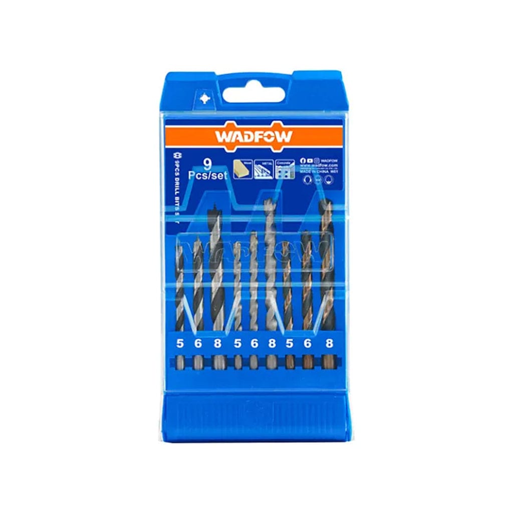 Wadfow Drill Bits Wadfow 9 Pieces Drill Bits Set - WTD6B01