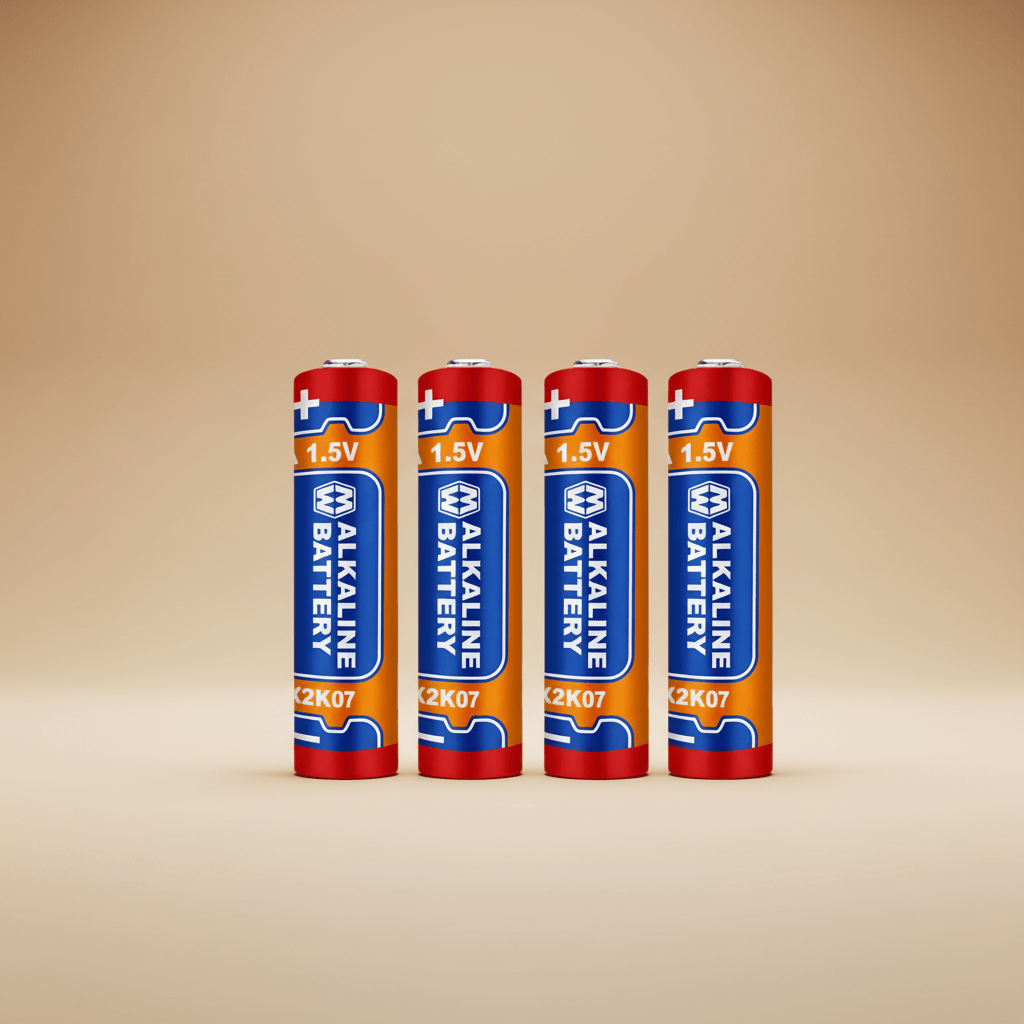 Wadfow Batteries & Chargers Wadfow AAA LR03 1.5V Alkaline Batteries 4-Pack - WJX2K07