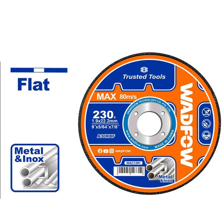 Wadfow Grinding & Cutting Wheels Wadfow Abrasive Metal Cutting Disc