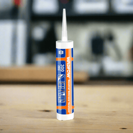 Wadfow Caulk & Sealants Wadfow Acetic Neutral Silicone Sealant - White & Transparent