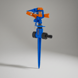 Wadfow Gardening Tool Wadfow Adjustable Plastic Pulsating Sprinkler with 2-Way Spike - WNE3E34