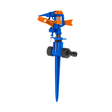 Wadfow Gardening Tool Wadfow Adjustable Plastic Pulsating Sprinkler with 2-Way Spike - WNE3E34