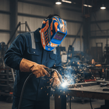 Wadfow Welding Machine & Accessories Wadfow Auto-Darkening Welding Helmet 93 x 43mm with Grinding Mode - WWH3502