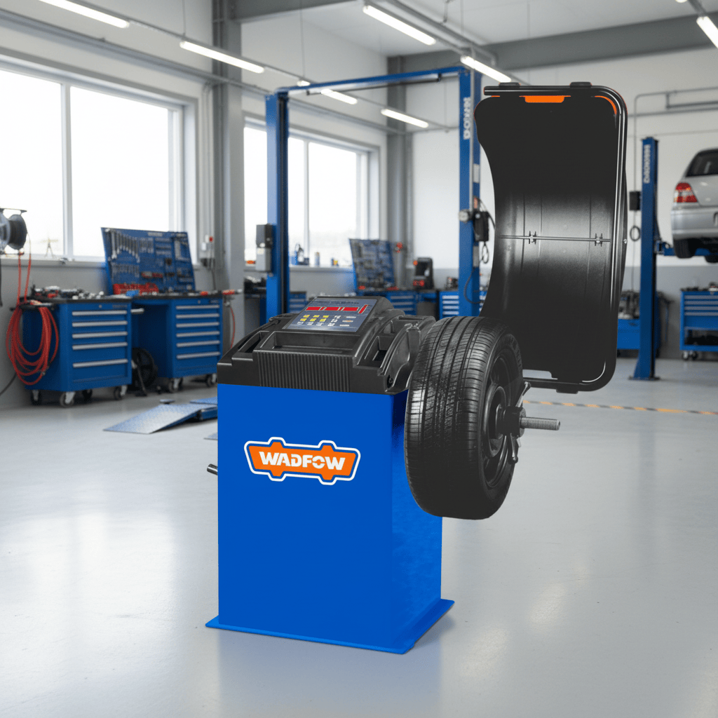 Wadfow Lifting & Workshop Equipment Wadfow Automatic Digital Wheel Balancer for 10-24" Rims - WKB2A02